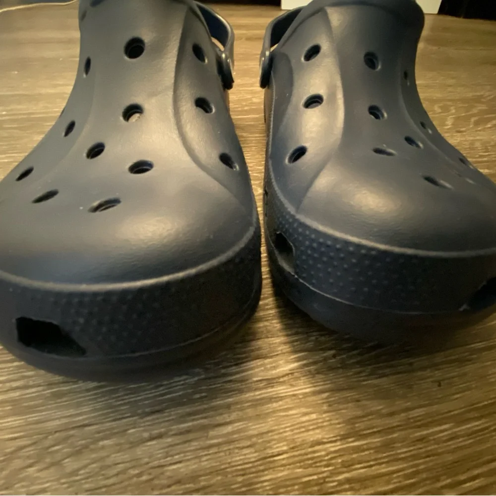 CROCS Blue Water Shoes Classic Clog Styl - Picture 2 of 6